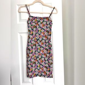 Zara floral mini dress